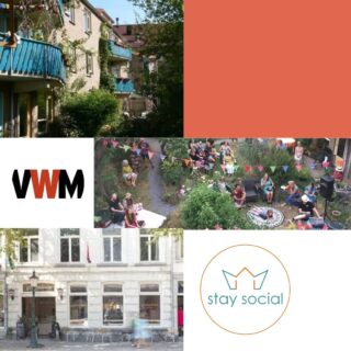 Maart 2024. Het kan niet zo zijn dat er nog helemaal géén woongemeenschap in Zuid-Limburg bestaat. Bovendien is Iris van plan om er in een te gaan wonen. Ze gaat namelijk verhuizen van de woonboerderij in Vianen naar Maastricht! Na 9 jaar verhuisd ze weer terug naar de regio, maar in de stad Maastricht heeft ze nog niet gewoond. 

🏘De eerste woongemeenschap waar we mee in aanraking komen is Vernieuwend Wonen Maastricht. In maart legt Iris contacten met ze en gaat op intakegesprek bij Willem. Er is direct een klik. De antroposofische manier van bouwen en leven staat haar wel aan. Verschillende clusters, op loopafstand van het centrum, met een binnentuin, met parkeerplaatsen, met vriendelijke mensen, jong en oud, gezinnen en alleenstaanden. Wel een beetje verouderd, maar het is niet voor niets al halverwege de jaren tachtig gerealiseerd. Het resultaat is een speels vormgegeven woon- en werkcomplex, rondom een grote binnentuin. Een soort mini-dorp, waarin alle besluiten in overleg genomen werden. En zoveel mogelijk in zelfbeheer wordt gedaan. In 1989 werd Vernieuwend Wonen Maastricht feestelijk geopend. Lees meer op vernieuwendwonen.nl

🏘De tweede woongemeenschap die ze bezocht is gelegen op de Boschstraat in Maastricht, genaamd The Embassy. Onderdeel van de organisatie Stay Social Maastricht. Eigenaar is Peter van Schyck, die zelf tijdens zijn studententijd behoefte had in meer verbinding met de buurtbewoners. En dus zette hij en zijn vrouw een eigen woongemeenschap op, waar ze zelf ook jaren hebben gewoond. Stay Social bouwt aan community’s zodat mensen elkaar meer kunnen ontmoeten en er nieuwe verbindingen ontstaan én helpen ze nieuwe initiatiefnemers met het bouwen aan nieuwe community’s. Op dit moment heeft Stay Social een horecazaak gericht op ontmoeten en verbinden (@grenzeloosmaastricht ) en twee wooncommunity’s. Lees vooral verder op staysocial.nl